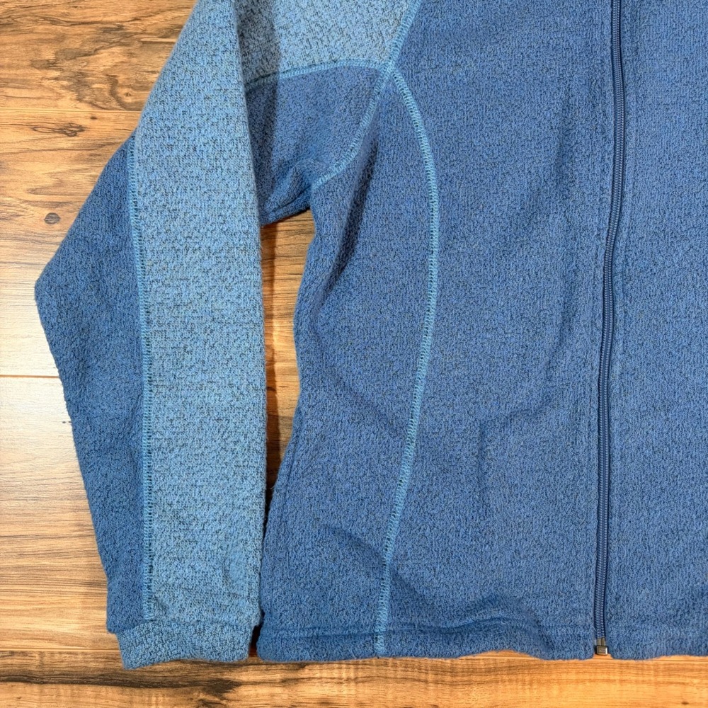 Kuhl Alfpaca Fleece Jacket Womens Medium Blue Full Zip Outdoor Midlayer Coat - Picture 3 of 14